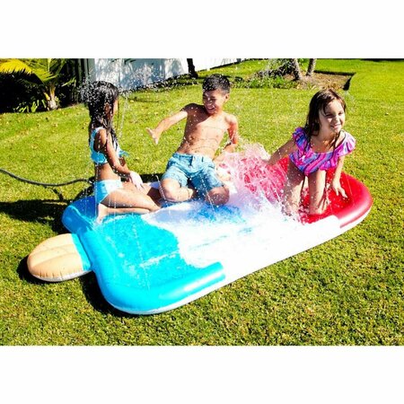 Bigmouth BlueRedWhite PVC Inflatable Ice Pop Splash Sprinkler 22-BSM-4019